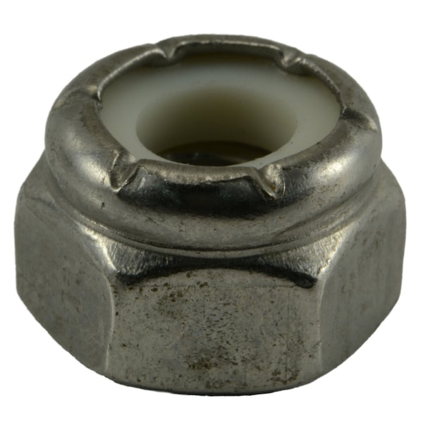 Midwest Fastener Nylon Insert Lock Nut, 1/4"-20, 18-8 Stainless Steel, Not Graded, 100 PK 05289 - main